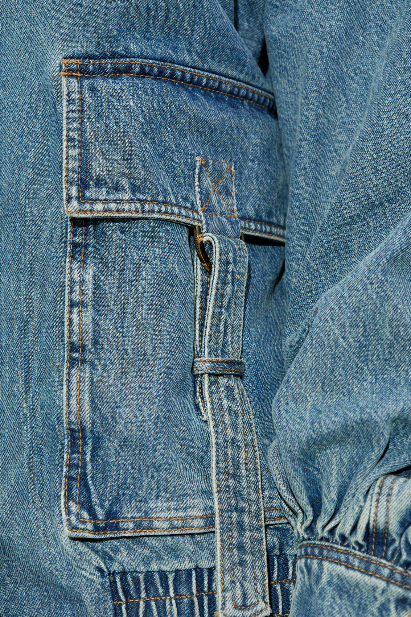 Blue Denim jacket Illustration Zimmermann - footwear
